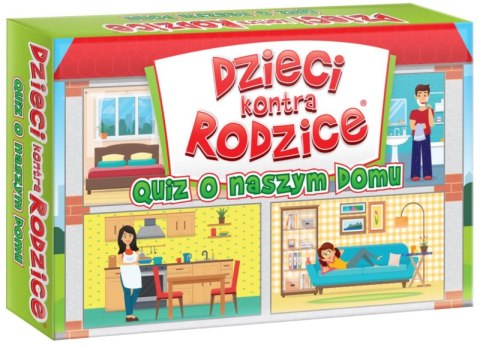 Gra Quiz o naszym domu dzieci kontra rodzice