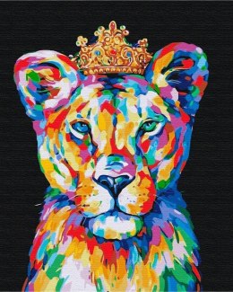 Malowanie po numerach Książę lew