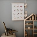 Mushie Plakat Dinosaurs - Large