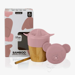 Citron Bambusowy Kubek Niekapek Blush Pink