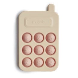 Mushie Telefon Press Toy Blush