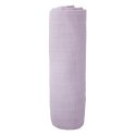 Mushie - otulacz kocyk letni 100% organic cotton Soft Mauve 120 x 120