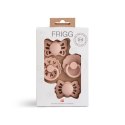 ​​Smoczki FRIGG Baby's First -Floral Heart 4-pack Blush