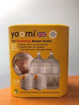 Yoomi - Komplet 2 x Inteligentna Butelka samopodgrzewająca mleko 140ml