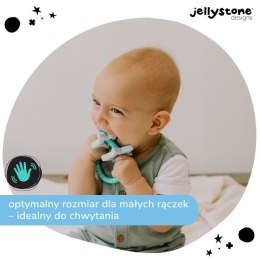 Gryzak dla dziecka Gwiazdki, miętowy, Jellystone Designs