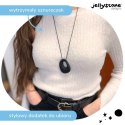 Wisiorek silikonowy gryzak Kamyk, czarny, Jellystone Designs