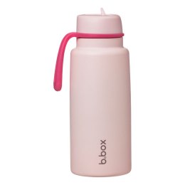 Butelka termiczna ze składanym ustnikiem - termos ze stali nierdzewnej 1l Pink Paradise, b.box