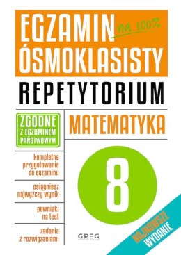 Matematyka. Egzamin ósmoklasisty. Repetytorium