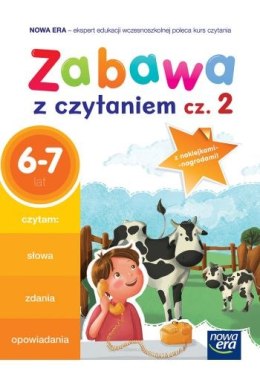 Szkoła na miarę zeszyt ćwiczeń zabawa z czytaniem część 2 (6-7lat)