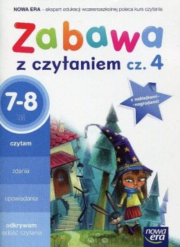 Szkoła na miarę zeszyt ćwiczeń zabawa z czytaniem część 4 (7-8 lat)