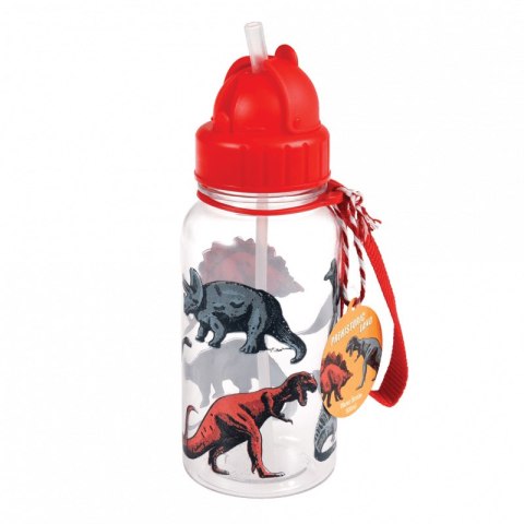 Bidon ze słomką 500 ml, do kolekcji, Dinozaury, Rex London