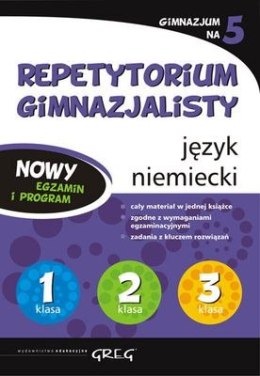 Język niemiecki repetytorium gimnazjalisty