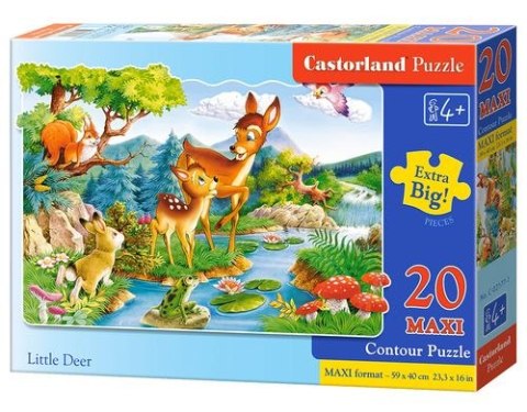 Puzzle 20 maxi Mały bambi