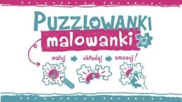 Puzzlowanki malowanki maluj układaj zmazuj