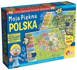 Puzzle 2w1 maxi Moja piękna Polska I'm a genius 304-P42043