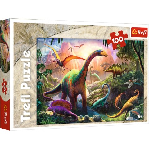 Puzzle 100 Świat dinozaurów 16277