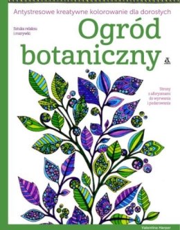 Ogród botaniczny antystresowe kreatywne kolorowanie dla dorosłych