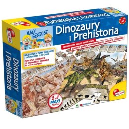 Puzzle 2w1maxi Dinozaury i prehistoria Mały geniusz