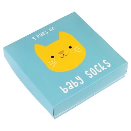Skarpetki dla niemowląt 4 pary, Kotki, Rex London