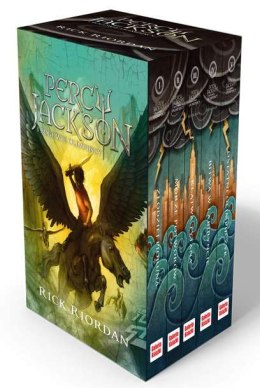 Pakiet Percy jackson i bogowie olimpijscy Tom 1-5 wyd. 2016