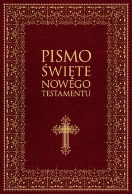 Pismo Święte nowego testamentu. Duże litery