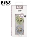 BIBS BOHEME 2-PACK SAGE & CLOUD S Smoczek Uspokajający kauczuk Hevea