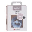 BIBS COLOUR 1 PACK BABY BLUE M Smoczek Uspokajający kauczuk Hevea