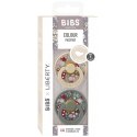 BIBS LIBERTY COLOUR ANATOMICAL 2-PACK CHAMOMILE LAWN PINE S Smoczek Anatomiczny kauczuk Hevea