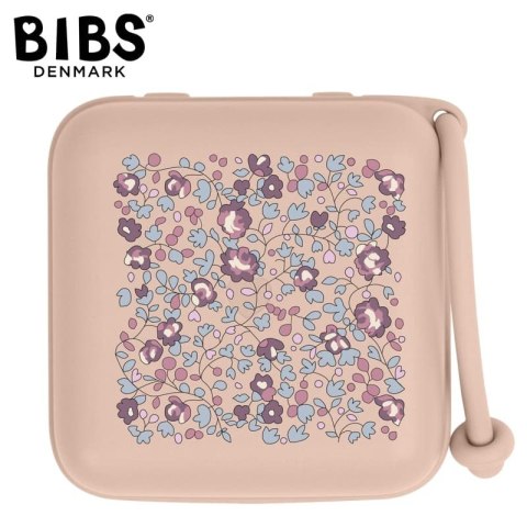 BIBS LIBERTY PACIFIER BOX ELOISE BLUSH 2 w 1 etui do smoczków oraz pojemnik do sterylizacji smoczków