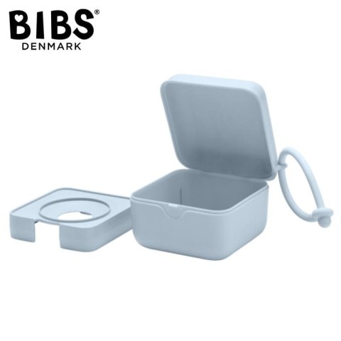 BIBS PACIFIER BOX BABY BLUE 2 w 1 etui do smoczków oraz pojemnik do sterylizacji smoczków