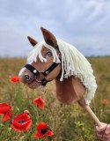 Hobby Horse Mały koń na kiju Premium - haflinger A4