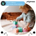 Kostki Edukacyjne, guma balonowa i brzoskwiniowa, Jellystone Designs