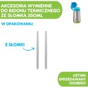 Zestaw słomek do bidonu termicznego 350 ml, 2 szt., b.box