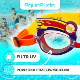Okulary do pływania dla dzieci Błyskawica 3+, Aqua2ude