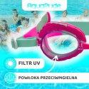 Okulary do pływania dla dzieci Syrena turkusowe 3+, Aqua2ude