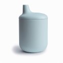 Mushie Silikonowy Kubek Sippy Cup Powder Blue