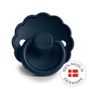 Smoczek FRIGG Daisy Silikon Dark Navy - Rozmiar 1