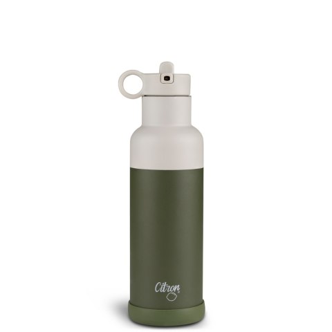 Citron Butelka Termiczna ze Stali Nierdzewnej 500ml - Olive Green