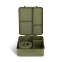 Citron Grand Lunch Box z Termosem - Green