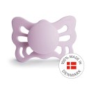 Smoczek FRIGG Butterfly Silikon Soft Lilac Rozmiar 1