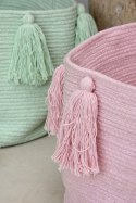 Lorena Canals Kosz dekoracyjny Tassels Pink