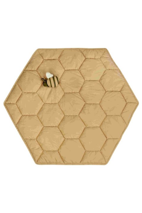 Mata do zabawy Honeycomb 100 x 100 cm, Planet Bee, Lorena Canals