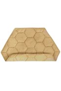 Mata do zabawy Honeycomb 100 x 100 cm, Planet Bee, Lorena Canals