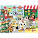 Petit Monkey - MAXI Puzzle Wesołe zwierzęta - Supermarket