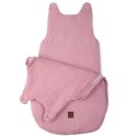 Hi Little One śpiworek dla Noworodka muślin TOG 3,0 ONE BAG BABY PINK roz S