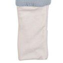 Hi Little One śpiworek dwustronny z nogawkami TOG 1,5 BIO muślin SLIM BAG BABY BLUE/JEANS roz M