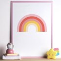 A Little Lovely Company - Plakat Rainbow 70 x 50 cm