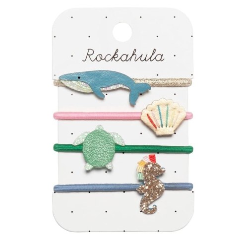 Rockahula Kids gumki do włosów dla dziewczynki 4 szt. Sea Creatures