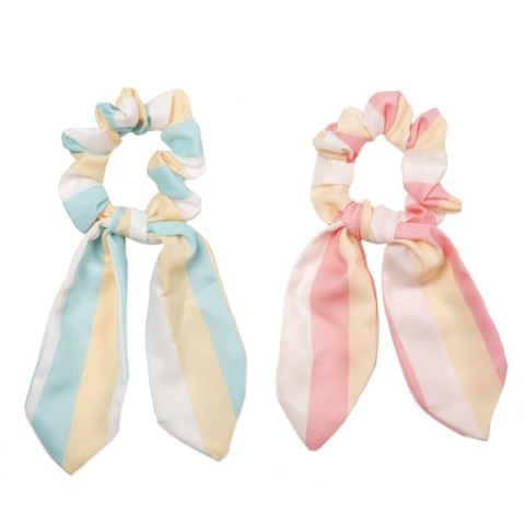 Rockahula Kids gumki scrunchie do włosów dla dziewczynki 2 szt. Bonbon Scarf Tie