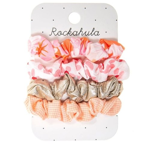 Rockahula Kids gumki scrunchie do włosów dla dziewczynki 4 szt. Hippy Shake